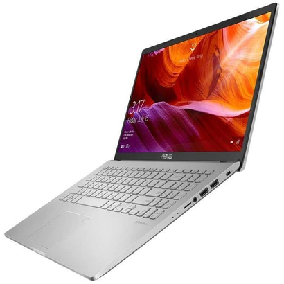 Ноутбук ASUS X509UJ-EJ048 15.6''FHD Pen 4417U/4Gb/SSD256Gb/MX230 2Gb/noODD/WiFi/BT/noOS/silver