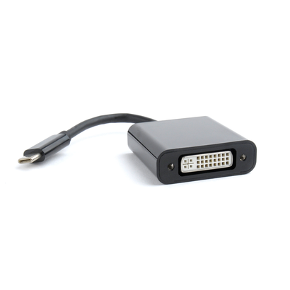 Переходник Type-C - DVI, Cablexpert A-CM-DVIF-01,15см, пакет