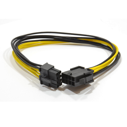 Удлинитель кабеля питания Cablexpert PCI-Express 6+2pin M/ PCI-Express 6+2pin F, 30см CC-PSU-84