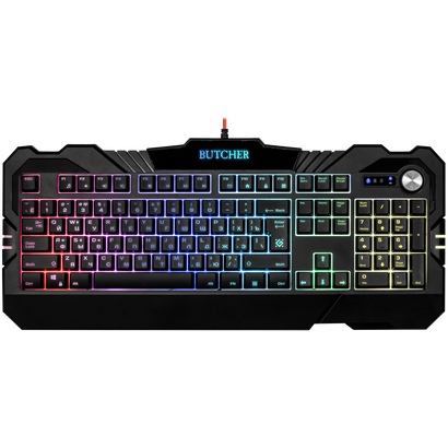 Игровая клавиатура DEFENDER Butcher GK-193DL RU,RGB подсветка, 9 режимов