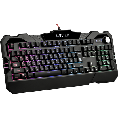Игровая клавиатура DEFENDER Butcher GK-193DL RU,RGB подсветка, 9 режимов