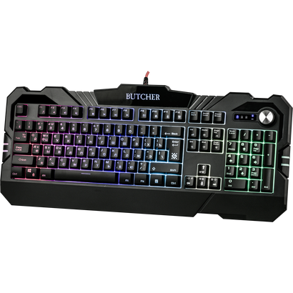 Игровая клавиатура DEFENDER Butcher GK-193DL RU,RGB подсветка, 9 режимов