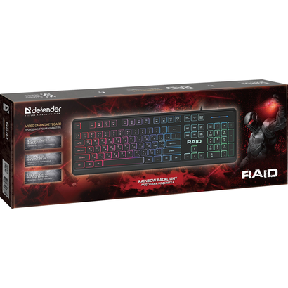 Игровая клавиатура DEFENDER Raid GK-778DL RU