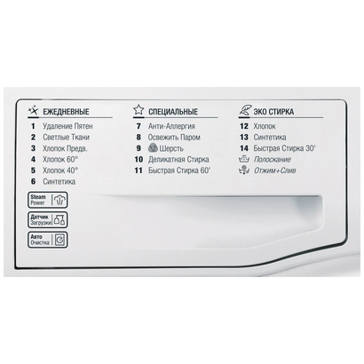Стиральная машина Hotpoint-Ariston VMSG 622ST B 6 кг, 1200 об/мин, цифровой дисплей, белая