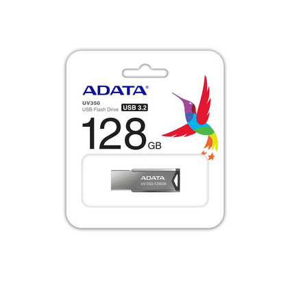 USB Flash 128GB USB 3.1 A-DATA UV350 AUV350-128G-RBK