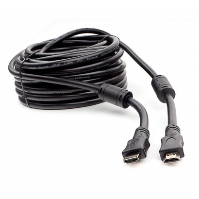 Кабель HDMI Cablexpert CCF2-HDMI4-15M, 15м, v1.4, 19M/19M, черный