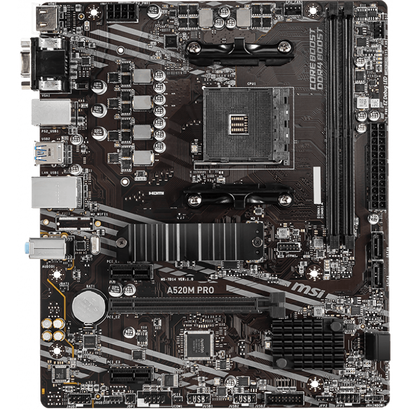 Mат.плата MSI SAM4 A520M PRO