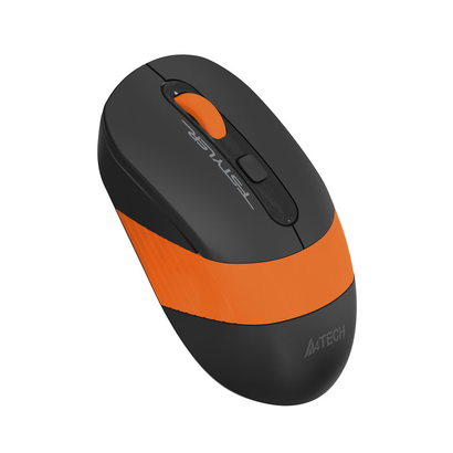 Мышь A4Tech Fstyler FG10S черный/оранжевый