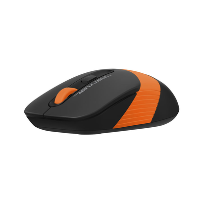 Мышь A4Tech Fstyler FG10S черный/оранжевый