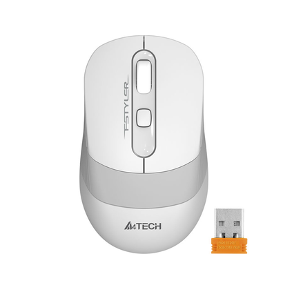 Мышь A4Tech Fstyler FG10S белый/серый