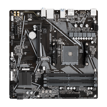 Mат.плата GIGABYTE SAM4 B550M K