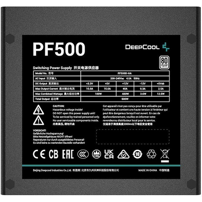 Блок питания 500W Deepcool PF500
