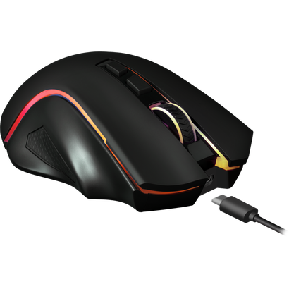 Игровая мышь Redragon Griffin wireless Оптика, RGB, 8000 DPI