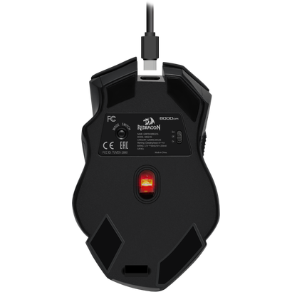 Игровая мышь Redragon Griffin wireless Оптика, RGB, 8000 DPI