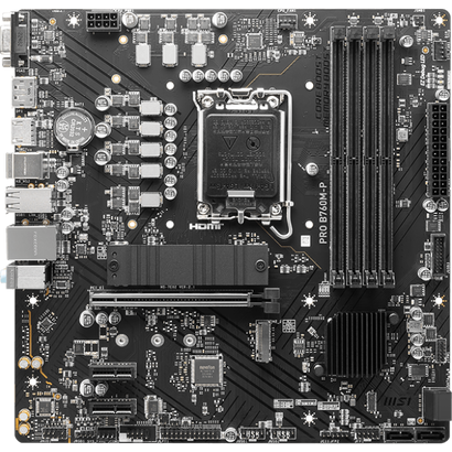 Mат.плата MSI S1700 PRO B760M-P D5