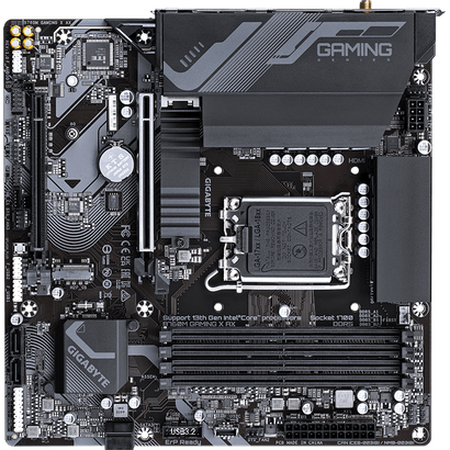 Mат.плата GIGABYTE S1700 B760M GAMING X AX D5