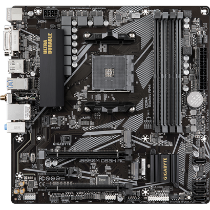 Mат.плата GIGABYTE SAM4 B550M DS3H AC v.1.7