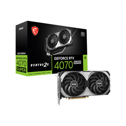 Видеокарта MSI RTX 4070S SUPER VENTUS 2X 12G OC