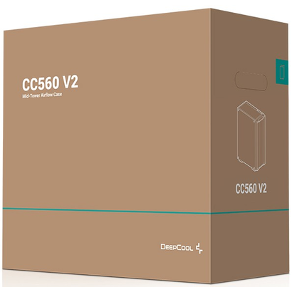 Корпус Deepcool CC560 V2 черный