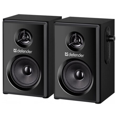 Акустическая система Defender 2.0 SPK 270 черный, 10 Вт, питание от USB