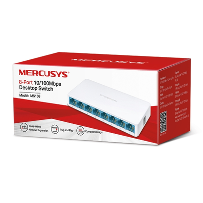 Коммутатор Mercusys MS108