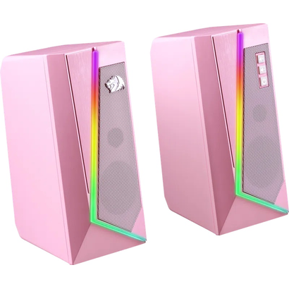 Акустическая 2.0 система Redragon Anvil розовый 6Вт