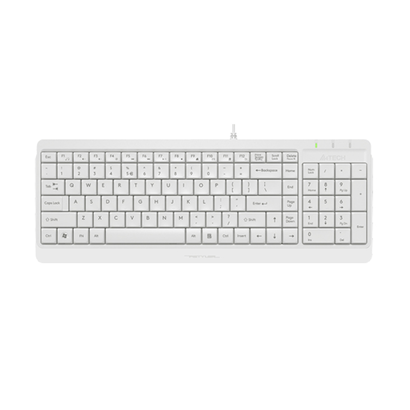 Клавиатура A4 Fstyler FK15 белый