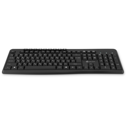 Клавиатура Оклик K225W черный