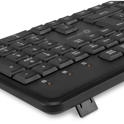 Клавиатура Оклик K225W черный