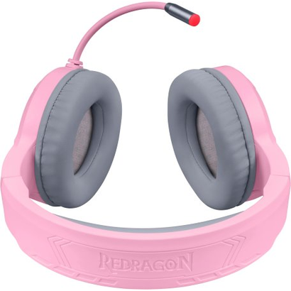 Наушники Redragon Mento RGB розовые