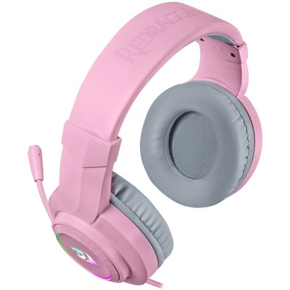Наушники Redragon Hylas Розовые