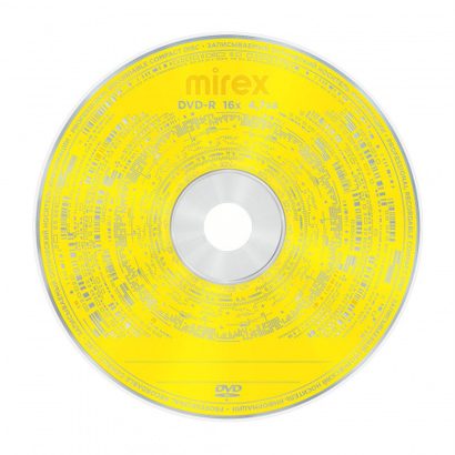Диск DVD+-R Mirex 4.7 Gb, 16x, Бум.конверт