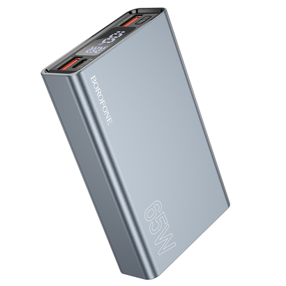 Внешний аккумулятор BOROFONE BJ40 65W Happy way 15000mAh серый