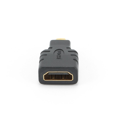 Переходник HDMI - MicroHDMI Gembird 19F/19M, золотые разъемы, пакет A-HDMI-FD
