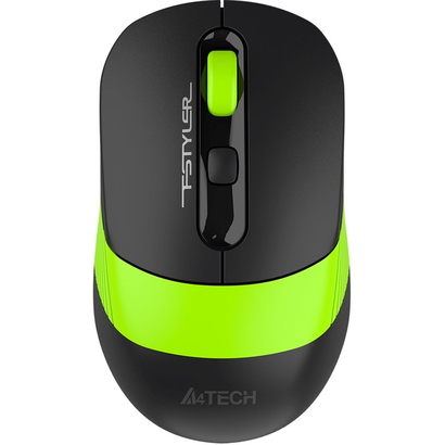 Мышь A4Tech Fstyler FG10CS Air черный/зеленый