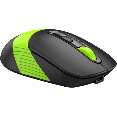 Мышь A4Tech Fstyler FG10CS Air черный/зеленый