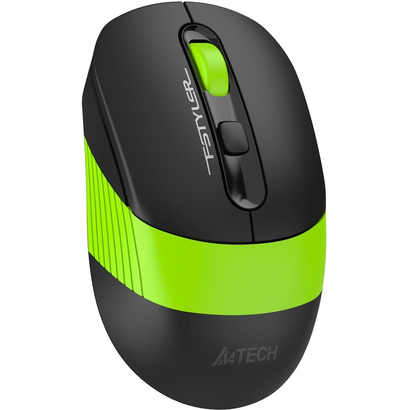 Мышь A4Tech Fstyler FG10CS Air черный/зеленый