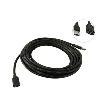 Удлинитель AM/AF USB3.0 5m Telecom черный TUS708-5M