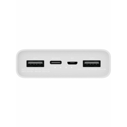 Внешний аккумулятор Xiaomi Mi Power Bank 3 20000mAh белый PLM18ZM