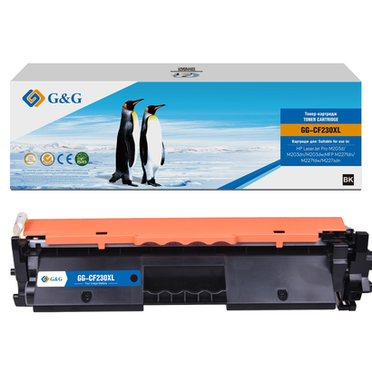 Тонер-картридж G&G для HP LJ Pro M203d/M203dn/M203dw MFP M227fdn/M227fdw/M227sdn GG-CF230XL