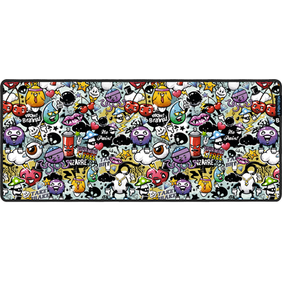 Коврик игровой Jet.A Panteon GP-305SL  GRAFFITI II  большая (800x350x3мм)
