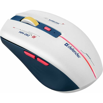 Игровая мышь DEFENDER Dila MM-282 бел+син
