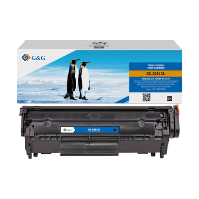 Тонер-картридж G&G для HP LaserJet, GG-Q2612A