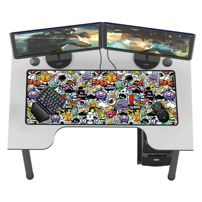 Коврик игровой Jet.A Panteon GP-305SL  GRAFFITI II  большая (800x350x3мм)