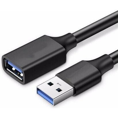 Удлинитель AM/AF USB3.0 3m Telecom черный TUS708-3M