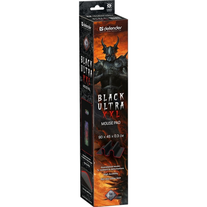 Игровой коврик DEFENDER Black Ultra XXL (900х450х3)