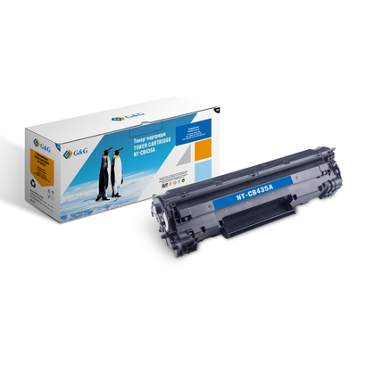 Тонер-картридж G&G для HP LaserJet, Canon, GG-CB435A