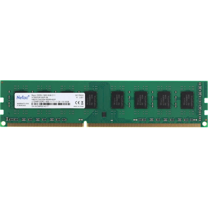 DDR3 8Gb 1600MHz Netac Basic NTBSD3P16SP-08