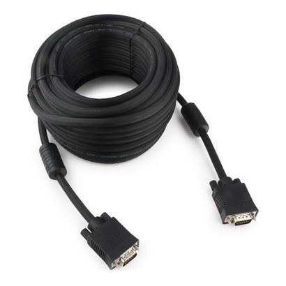 Кабель VGA 10м Exegate (15M -15M)  2 фильтра позолоченные разъемы EX169516RUS