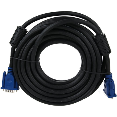 Кабель VGA 10м Aopen 15M-15M 2 фильтра ACG341AD-10M